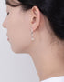 Elegant Sterling Silver & Pearl Studs for Career Woman